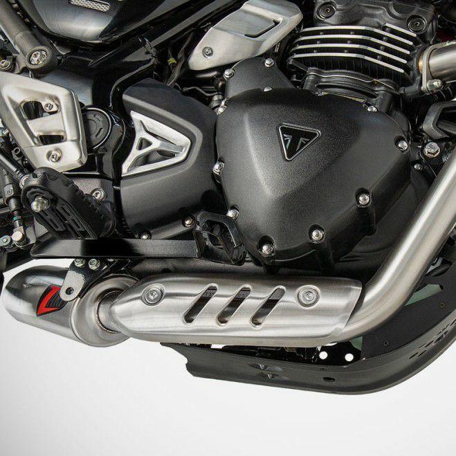 トライアンフ　スクランブラー　マフラー トライアンフ スクランブラー400X/スピード400 フルエキゾースト