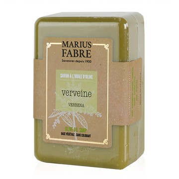 MARIUS FABRE 法鉑馬賽肥皂 天然橄欖草本皂 馬鞭草 250g 溫和潔淨 草本香氛  1個