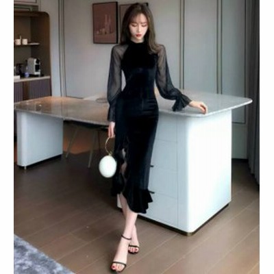 スリットマーメイドドレスの通販 557件の検索結果 Lineショッピング