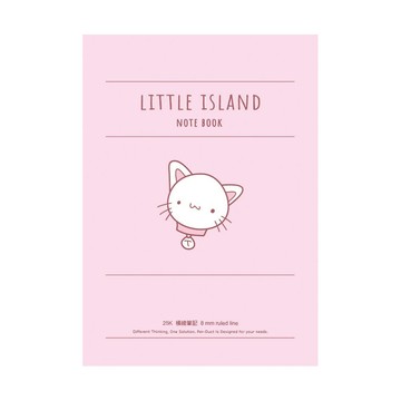 美加美 25K厚平裝筆記-橫線 5本/包 AF1215