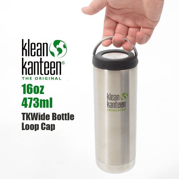 クリーンカンティーン Klean Kanteen インスレート Tkワイド ループキャップ 16oz 473ml ボトル 保温 保冷 水筒 アウトドア 得割11 送料無料 通販 Lineポイント最大0 5 Get Lineショッピング