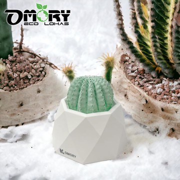 OMORY多肉植物盆栽造型擴香石-多邊形