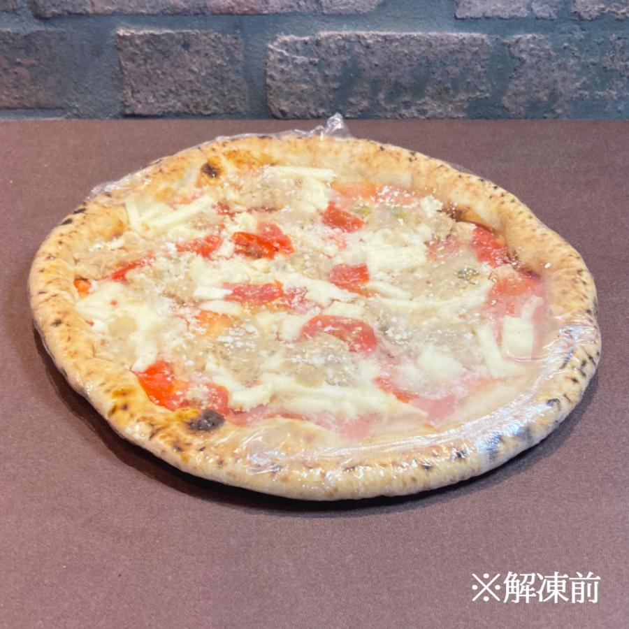 ピザ イタリア屋タニーチャ 長時間低温発酵 生地がおいしい 冷凍 ピッツァ シチリアーナ 5枚セット 22cm  送料無料 本格 ナポリタイプ ピザ