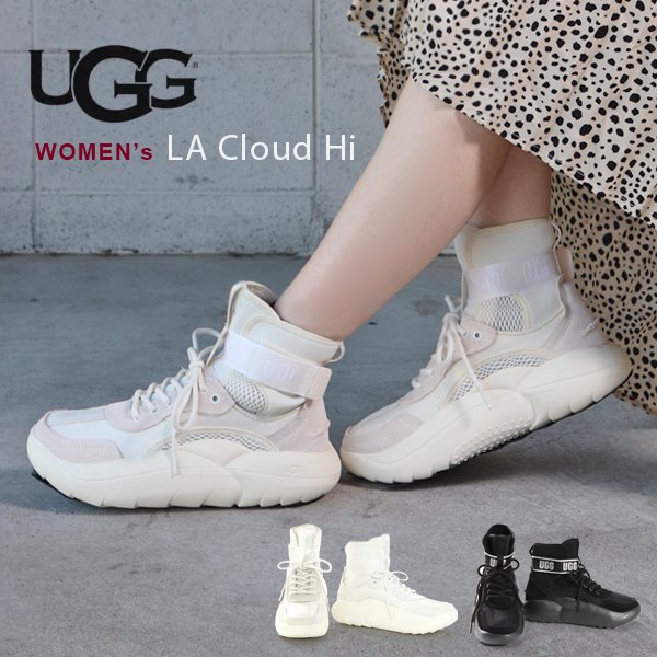 UGG アグ クラウドレーススニーカー W LA CLOUD LACE - スニーカー