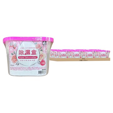 快克 玫瑰香除濕盒 除濕/防霉/乾燥/消臭  450ml  18盒