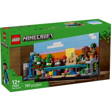 [樂享積木] LEGO 21589 迷你生態域 Minecraft系列