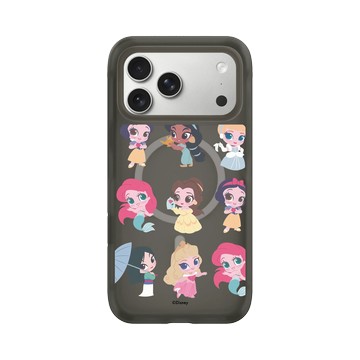 iPhone 17 Pro Max AirX 本質黑 - 迪士尼-公主系列 Disney Princess - Q版-迪士尼公主