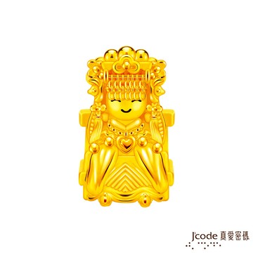 j'code真愛密碼金飾 白沙屯 媽祖硬金擺件