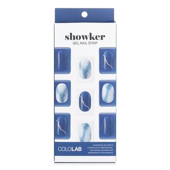 Cololab Cololab Showker 凝膠美甲貼片 # CNA401 Blackberry Marble 1pcs-美甲