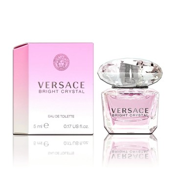 【Versace】凡賽斯 Bright Crystal 香戀水晶女性淡香水 (5ML) 沾式小香