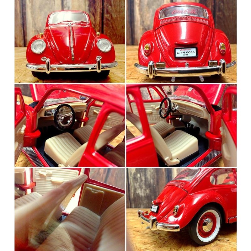 B3 コカコーラ ミニカー 1/18 VW ビートル // COKE アメリカン雑貨 | LINEブランドカタログ