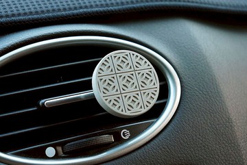 水泥花磚車用擴香石-磁吸式(圓錢幣) | 質感與生活的MIT