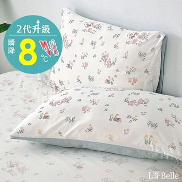 【Great Living格蕾寢飾】義大利La Belle 仙子物語 超COOL超涼感信封枕套--2入