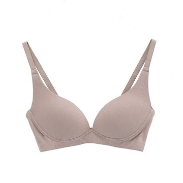 舒棉托胸內衣-卡其