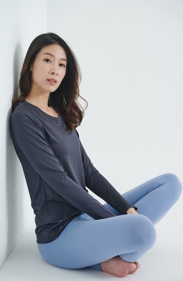 【Yoga Flow】Ula Tshirt - Stone Gray 穿搭合宜