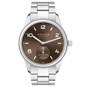 NOMOS Club系列 自動上鍊 小秒針 時尚機械腕錶 39.5mm/760