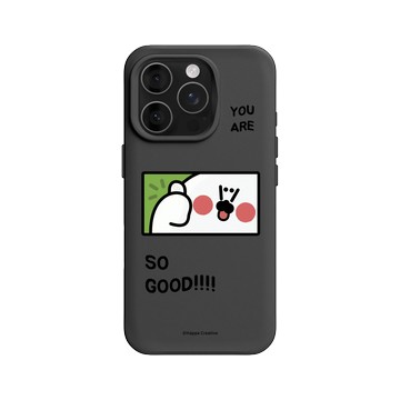 iPhone 16 Pro SolidX 黑 - 無所事事小海豹 The Nothing Seal - 你超豹棒！