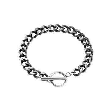 [韓國] [鋼飾] 鏈之誓言手鍊 / 3 size / Linked Vow Bracelet
