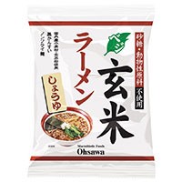 オーサワのベジ玄米ラーメン（しょうゆ）（112g（うち麺80g））