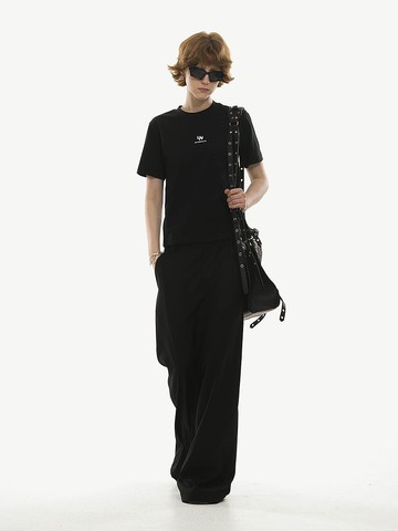 Unvesno (UN) 夏季基礎微彈圓領修身男女款內搭短袖 SWS-1649