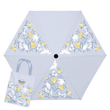 【插畫家聯名】wwiinngg悠悠藍調設計抗UV自動傘