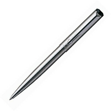 【文具通】PARKER 派克 VECTOR 威雅系列-鋼桿白夾原子筆 PK-P0029780【APP滿額下單4%點數(單一帳號最高1000點)】7/31止