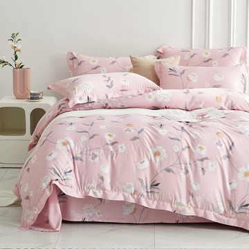 J-bedtime 床寢時光 天絲萊賽爾床包 + 枕套 台灣製 S0711S-H  單人  優雅花語