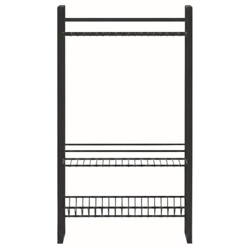 efactory Judy N 浴室多功能收納三層架  30.6 x 13 x 50cm  1個  黑色