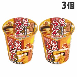 大黒食品 きつねうどん 68g×3個