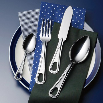 日本【SALUS 佐藤金屬】工業風易開罐餐具