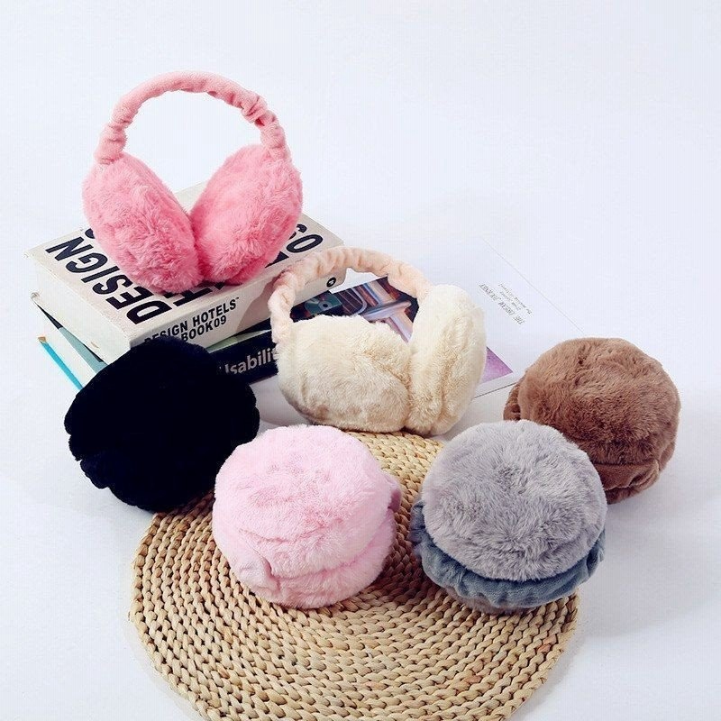 耳あて 耳当て イヤーマフラー フェイクファー 折り畳み可能 イヤーウォーマー 耳カバー 男女兼用 ユニセックス レディース メンズ ふわふわ 通販 Lineポイント最大get Lineショッピング