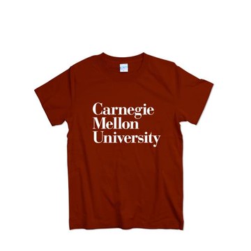 卡內基梅隆大學校服Carnegie Mellon University短袖T恤純棉班服