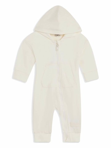 THE GIVING MOVEMENT - long-sleeve onesie - kids - Recycled Polyester/Recycled Spandex - 3-6 mth - Neutrals