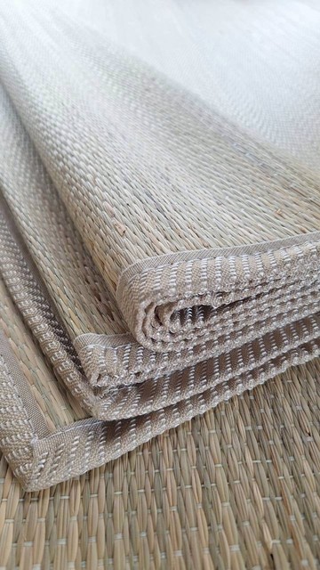 高級茂興藺草-素色-雙人床系列 涼蓆