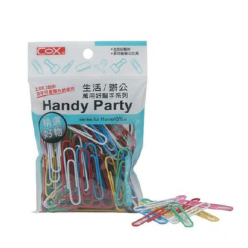 COX 三燕 50mm 彩色 迴紋針 12包/組 HB-500【APP滿額下單10%點數(單一帳號最高5000點)】1/31止