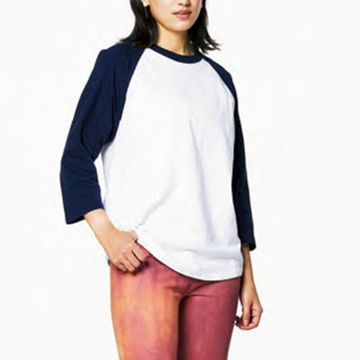 【United Athle】日本無印風拉克蘭七分袖圓領撞色T恤上衣5.6 oz.# 120497 (現貨+預購)