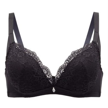 嘉莉詩新品無鋼圈玲瓏天使內衣正品19001S2超薄水晶大杯聚攏文胸