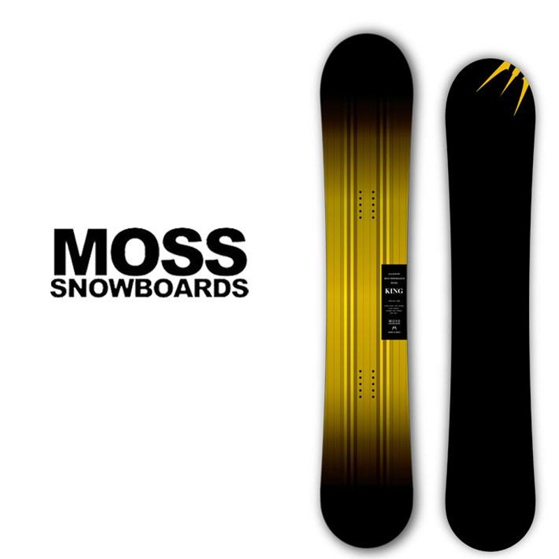 早期予約] 23-24 MOSS モス KING キング スノーボード 140cm 144.5cm