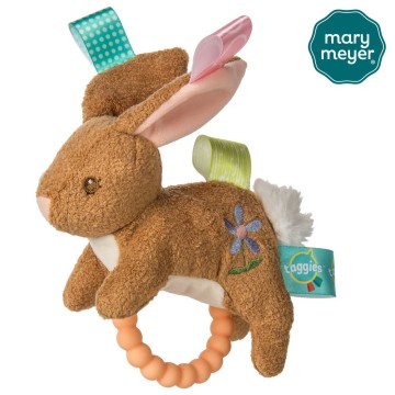 【MaryMeyer】標籤手搖鈴-小麥兔 兒童玩具 嬰兒玩具 幼兒玩具