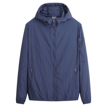 新款男士風衣外套夾克男休閑釣魚防曬衣男防曬服冰絲皮膚衣服130YJ 快速出貨