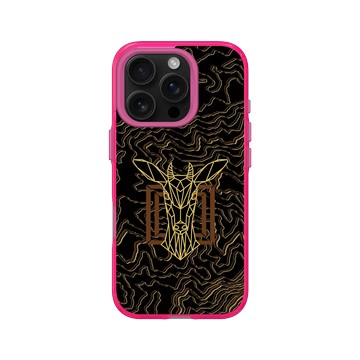 iPhone 16 Pro Clear 粉漾桃 - 花生騷 WasangShow - DAYA等高線