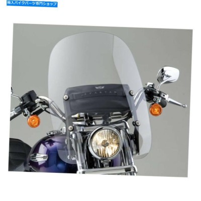 Windshield ナショナルサイクルSpartan Windshield 18,5 "、ハーレーダビッドソンFXST 86-15 National Cycles Spartan Windshield 18,5 ", Clear for