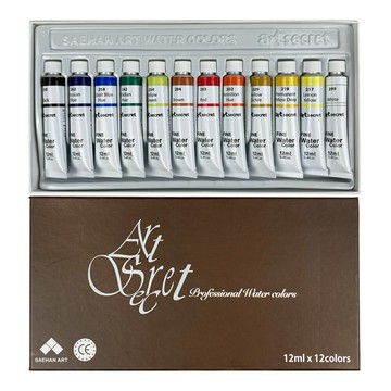 韓國【Art Secret】秘密透明水彩 12ml / 12色【APP滿額下單10%點數(單一帳號最高5000點)】1/31止