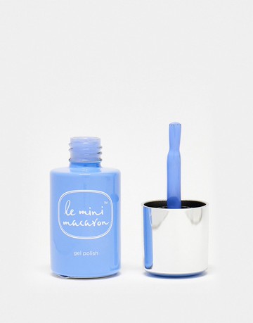 Le Mini Macaron Gel Polish - Fleur Bleue-Blue