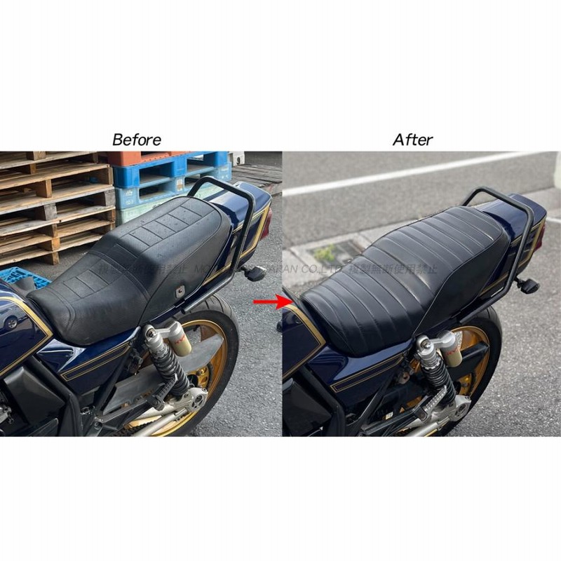 GT380　大川製タックロール　シート S-021 新品 GT380 GT550 前期 オオカワ あんこ抜き段 タック