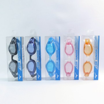 MIZUNO SWIM 兒童泳鏡 N3JFB751- 日本製 FINA認證 競賽型 鏡面鏡片 防霧 抗UV