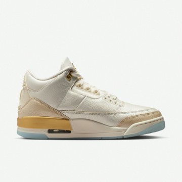 Nike 休閒鞋 Wmns Air Jordan 3 Retro 女鞋 男鞋 香檳金 IB2255-100