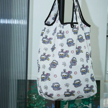 ZO&FRIENDS 環保袋 手提 滿版圖 附收納袋 ZOA G-DRAGON 權志龍 灰貓咪