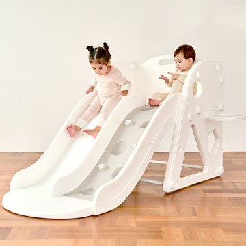 韓國 iFam - 攀岩滑梯組-經典白