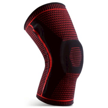 OMG 半月板護膝 建議55~75kg 黑紅色 31cm - 運動防護 舒適透氣  1個